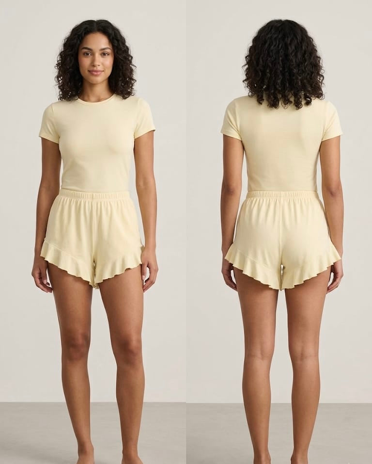 Half Sleeve Short Pijama