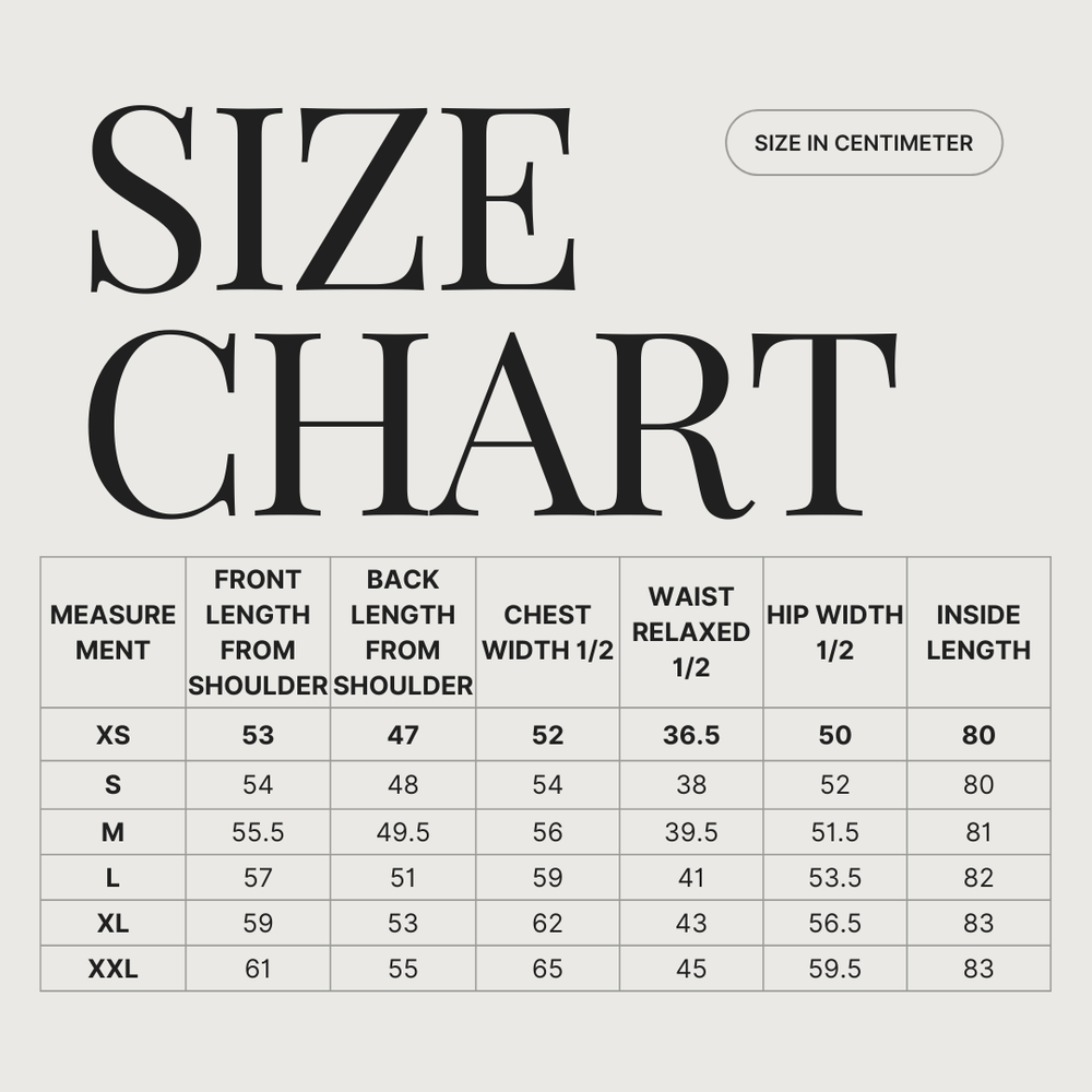 REED size guide