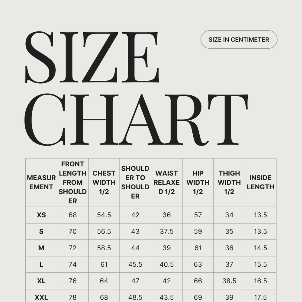SABLET size guide