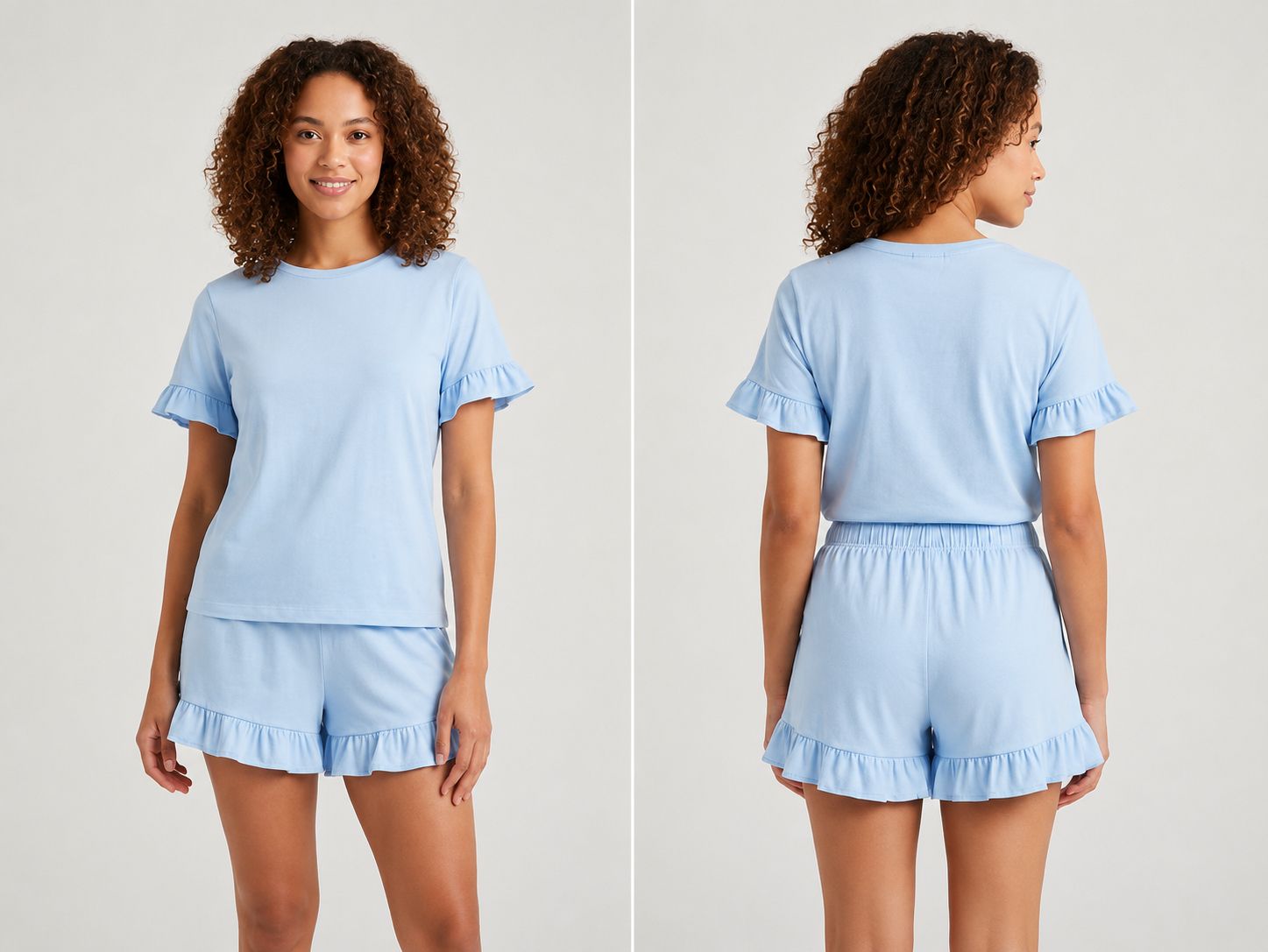 Half Sleeve Short Pijama