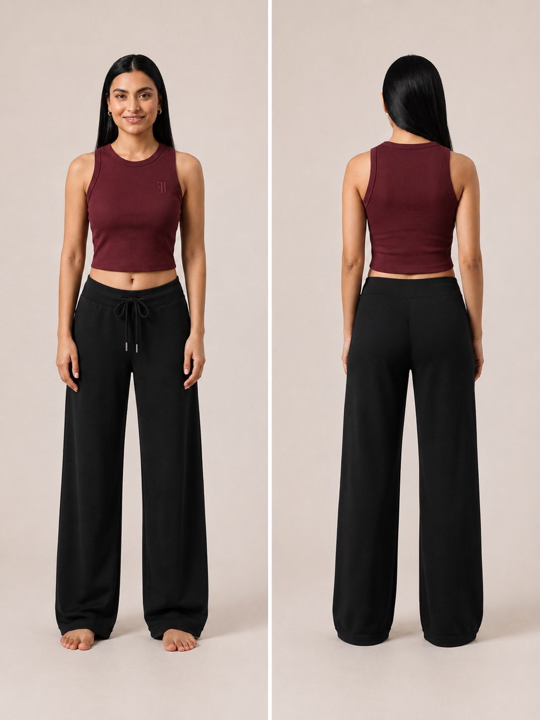 Sleeveless Cropped Top